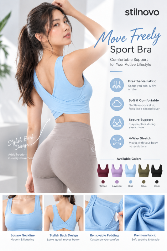New Sport Bra Stilnovo