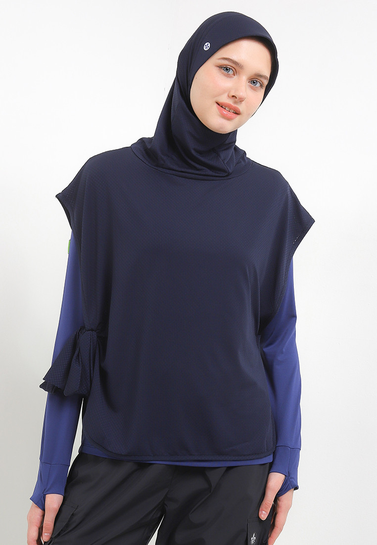 Hijab Rompi Tali Polos/ Vest Hijab Olahraga
